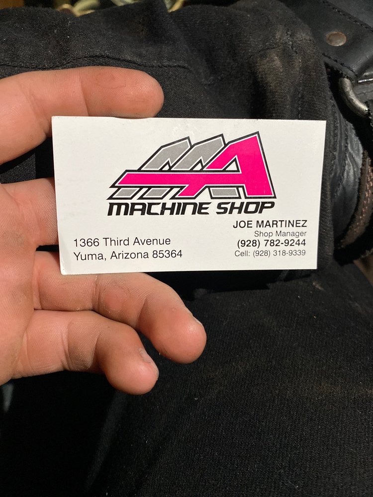 AAA MACHINE SHOP Updated September 2024 1366 S 3rd Ave, Yuma