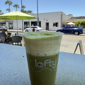 Lofty Coffee - Mint Matcha with Oat Milk and Cold Foam - Coffee & Tea Near Me - Carlsbad, California Lofty Coffee - Mint Matcha with Oat Milk and Cold Foam - Coffee & Tea Near Me - Carlsbad, California