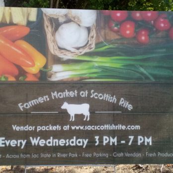 Sacramento Scottish Rite - Scottish Rite Center's new Farmer's Market every Wednesday afternoon from 3pm-7pm - Venues & Event Spaces Near Me - Sacramento, California