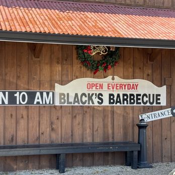 Black's Barbecue Lockhart - Hours again - Barbeque Near Me - Lockhart, Texas