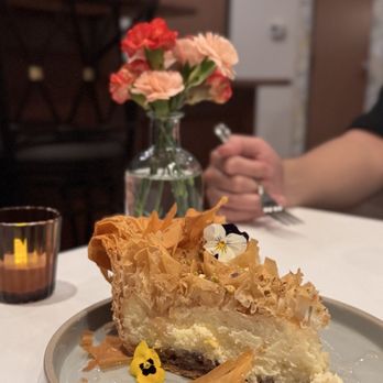 Lemon & Thyme - Baclava cheesecake - New American Near Me - Costa Mesa, California Lemon & Thyme - Baclava cheesecake - New American Near Me - Costa Mesa, California