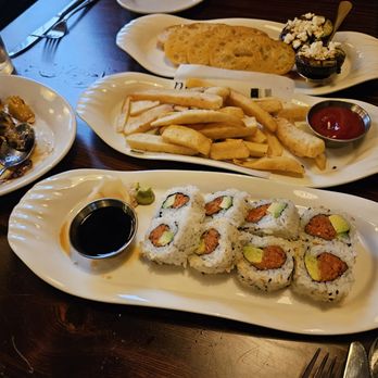 J Liu of Dublin - Spicy Tuna roll and truffle fries - New American Near Me - Dublin, Ohio J Liu of Dublin - Spicy Tuna roll and truffle fries - New American Near Me - Dublin, Ohio