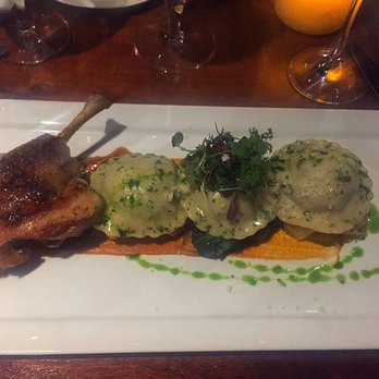 Different Pointe of View - Roasted Duck with Ricotta Salata Ravioli $36 - New American Near Me - Phoenix, Arizona