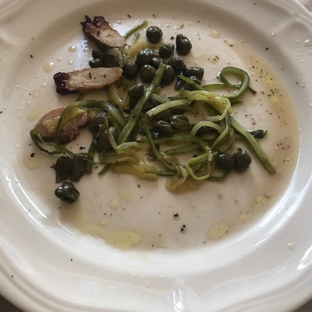 Classic Asia - Charcoaled octopus with capers and zucchini! So good!!! - Japanese Near Me - Haddon Heights, New Jersey Classic Asia - Charcoaled octopus with capers and zucchini! So good!!! - Japanese Near Me - Haddon Heights, New Jersey