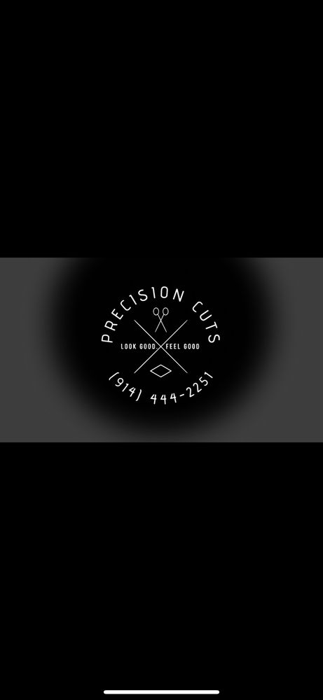 Sam's Precision Cuts Barbershop Logo