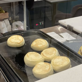 Hanabusa Cafe - making pancakes! - Pancakes Near Me - Chicago, Illinois Hanabusa Cafe - making pancakes! - Pancakes Near Me - Chicago, Illinois