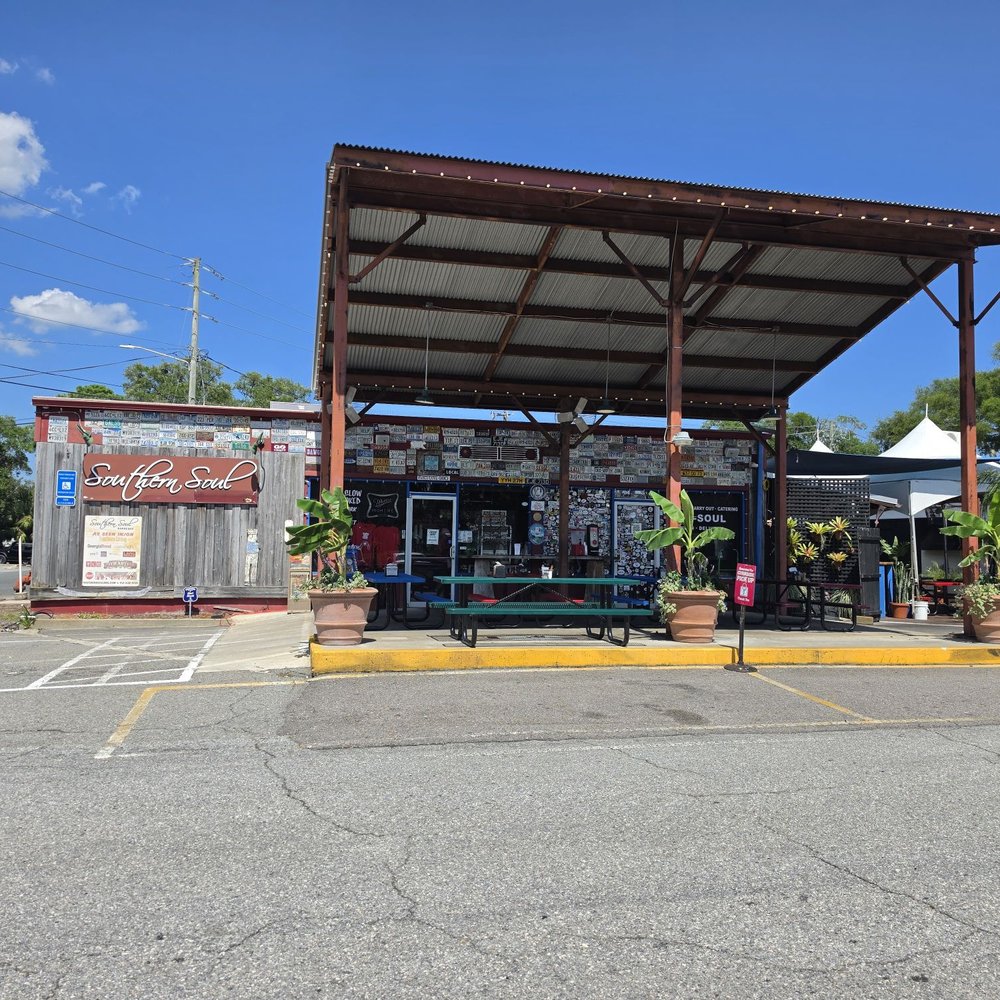 Southern Soul Barbeque - Outside front view - Barbeque Near Me - Saint Simons Island, Georgia Southern Soul Barbeque - Outside front view - Barbeque Near Me - Saint Simons Island, Georgia