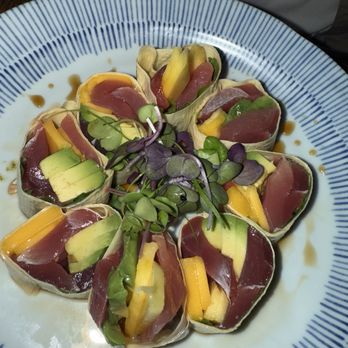 Banzai Sushi Bar - mango roll - Sushi Bars Near Me - Haleiwa, Hawaii Banzai Sushi Bar - mango roll - Sushi Bars Near Me - Haleiwa, Hawaii