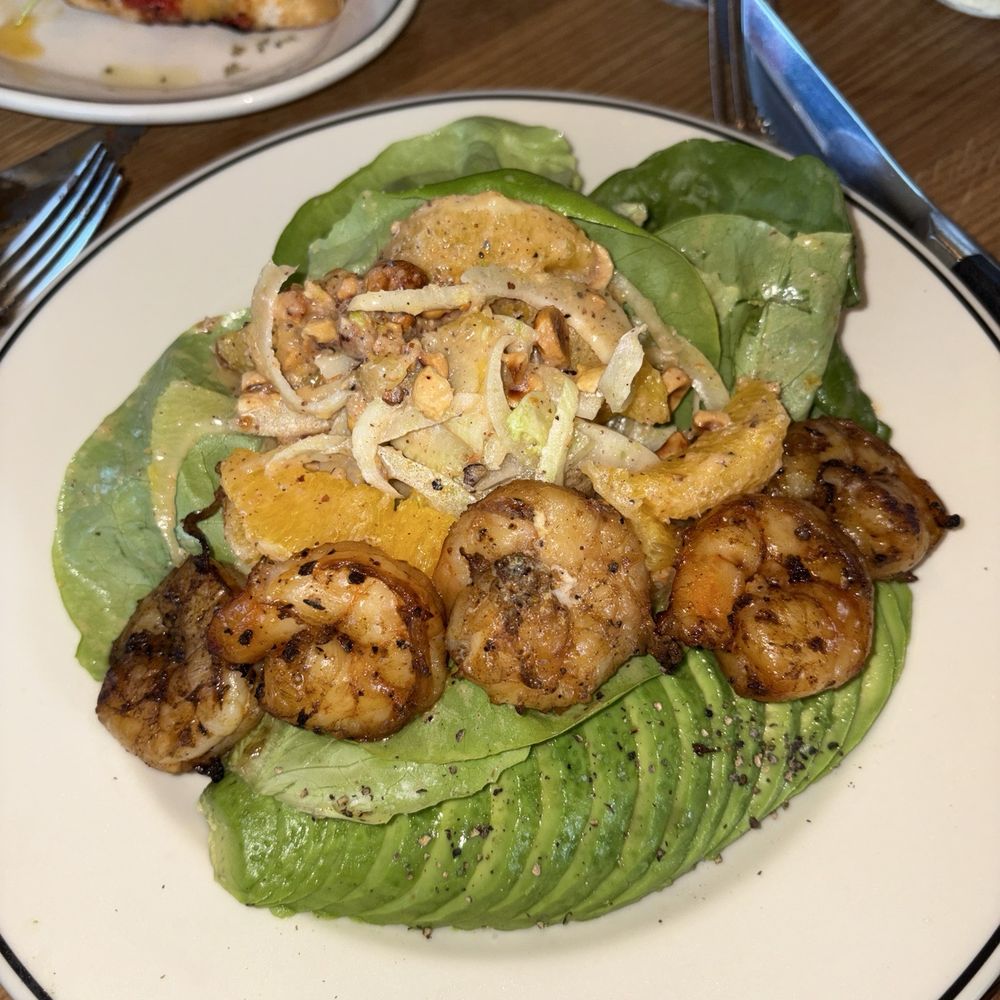 Cajun shrimp salad Cajun shrimp salad