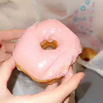 Sunshine Donuts - Strawberry !!!! So yummy - Donuts Near Me - Fort Worth, Texas