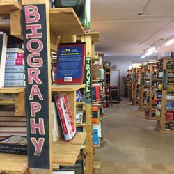 Horizontal Books - This place is super well organized.