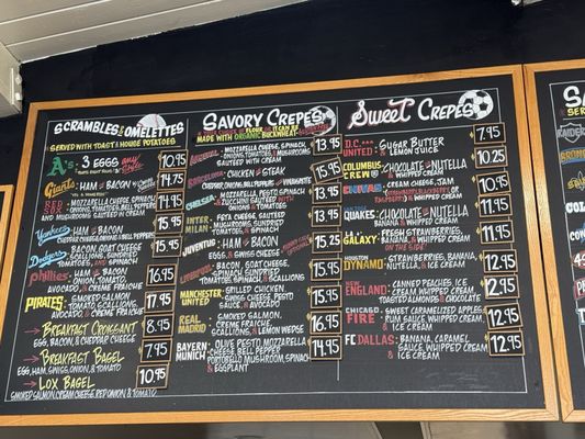 Menu photo 8 K's Crepes & Cafe Sunnyvale, CA Menu photo 8 K's Crepes & Cafe Sunnyvale, CA