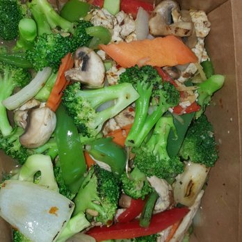 Pad Thai Express - Ginger broccoli with chicken - to go. - Thai Near Me - Olympia, Washington