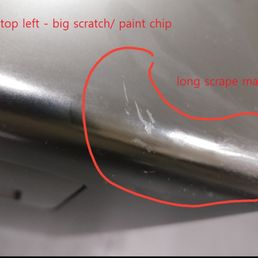 Protech - top left has big scratch. It's where they put finishing coating to hide then never told me ****mark* not market... typo in the photo - Musical Instruments & Teachers Near Me - Silver Spring, Maryland
