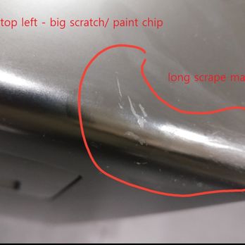 Protech - top left has big scratch. It's where they put finishing coating to hide then never told me    ****mark* not market... typo in the photo - Musical Instruments & Teachers Near Me - Silver Spring, Maryland