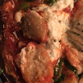 Ariccia Cucina - Gnudi was chewy, and dense as if it had been fried. - Italian Near Me - Auburn, Alabama Ariccia Cucina - Gnudi was chewy, and dense as if it had been fried. - Italian Near Me - Auburn, Alabama