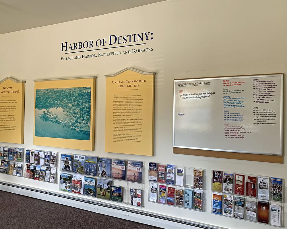 SACKETS HARBOR VISITOR CENTER 301 West Main St, Sackets Harbor, New
