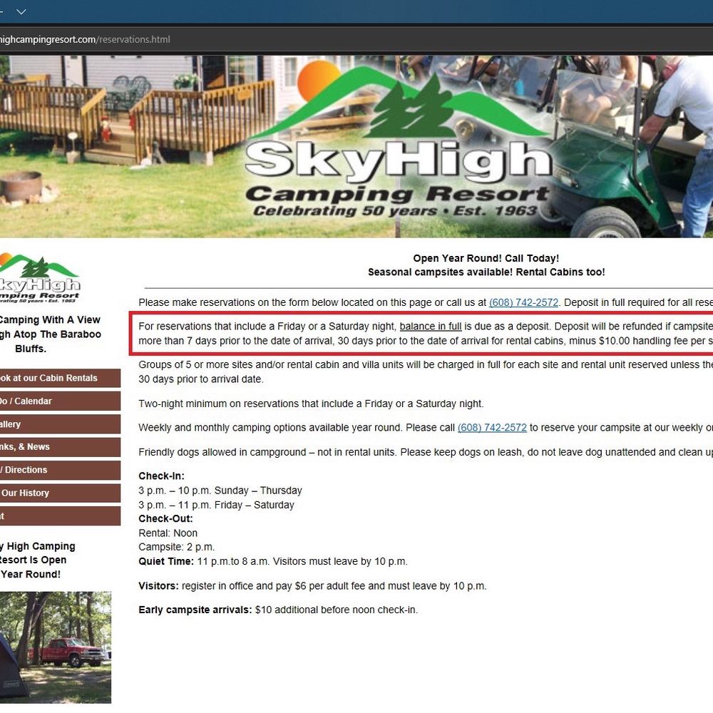 Cancellation policy only, nothing on moving your reservation to a new date.