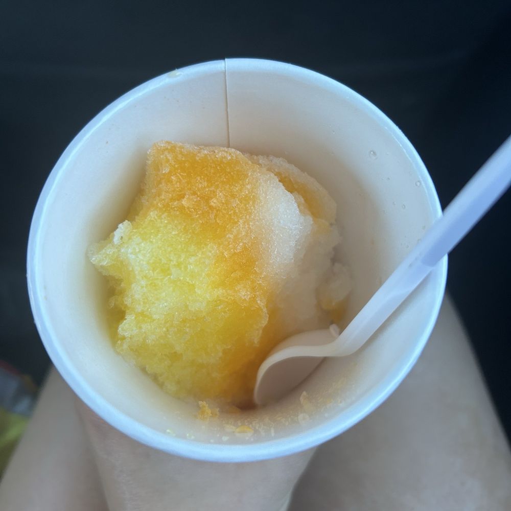 Peace Love Shave Ice - Mango, passion fruit, coconut shave ice - Shaved Ice Near Me - Manteca, California Peace Love Shave Ice - Mango, passion fruit, coconut shave ice - Shaved Ice Near Me - Manteca, California