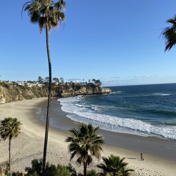 Three Arch Bay - The view from the stairs - Beaches Near Me - Laguna Beach, California