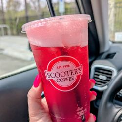 Scooter's Coffee - Tart cherry soda - lifewithhanny