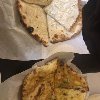 Dinner India - Cheese and garlic naan - Indian Near Me - Pensacola, Florida
