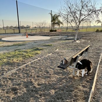 NAS Lemoore RV Park & Campground - The adjacent closed in dog park. - Campgrounds Near Me - Lemoore, California