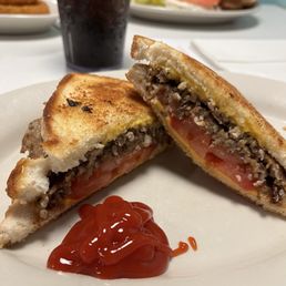 Grilled Cheese with Goetta and Tomato (Custom Order)