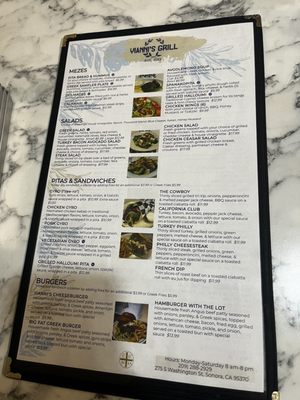 Menu photo 1 Yianni's Grill Sonora, CA Menu photo 1 Yianni's Grill Sonora, CA