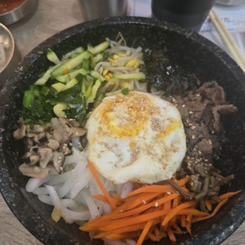 Jang Su Korean - Bibimbap with beef - Korean Near Me - Sacramento, California Jang Su Korean - Bibimbap with beef - Korean Near Me - Sacramento, California
