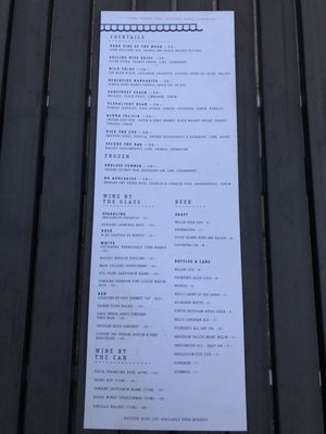 Menu photo 6 Offshore Rooftop Chicago, IL