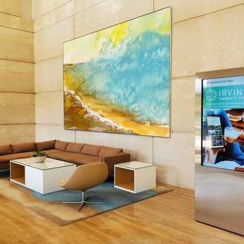 Merrill Lynch - Decor on the 1st floor lobby - Financial Advising Near Me - Irvine, California