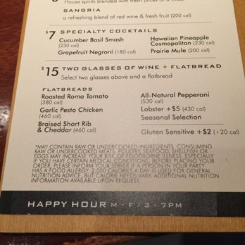 Seasons 52 - Happy hour. $4 beer - New American Near Me - Jacksonville, Florida Seasons 52 - Happy hour. $4 beer - New American Near Me - Jacksonville, Florida
