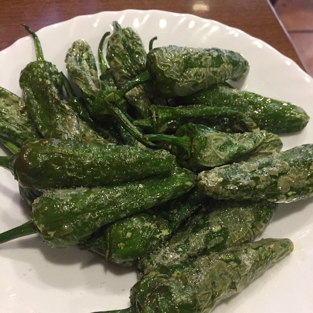 Xue - Padrone peppers - Tapas Bars Near Me - Barcelona, B