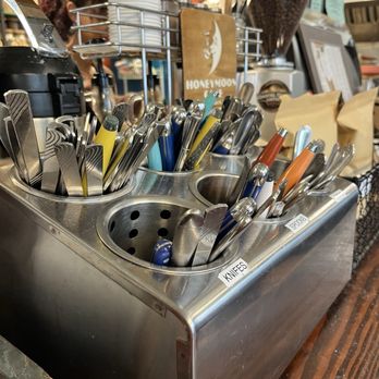 Honeymoon Cafe - Utensils - Breakfast & Brunch Near Me - Pismo Beach, California Honeymoon Cafe - Utensils - Breakfast & Brunch Near Me - Pismo Beach, California