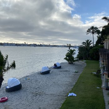 Bahia Resort Hotel - Second Floor Bay Front Suite - on the private balcony - San Diego, CA