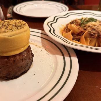 Bad Roman - Parpadelle and filet mignon (with cacio pepe ravioli) - New American Near Me - New York, New York Bad Roman - Parpadelle and filet mignon (with cacio pepe ravioli) - New American Near Me - New York, New York