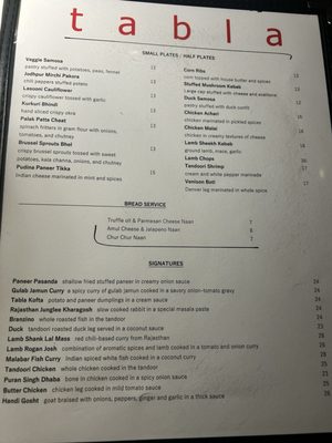 Menu photo 4 Tabla Atlanta, GA Menu photo 4 Tabla Atlanta, GA