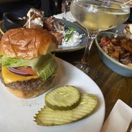 Cheeseburger + Martini (Daily Special $20) Cheeseburger + Martini (Daily Special $20)