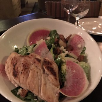 The Cellar - Little gem salad with chicken added. Delicious!! - Wine Bars Near Me - Temecula, California