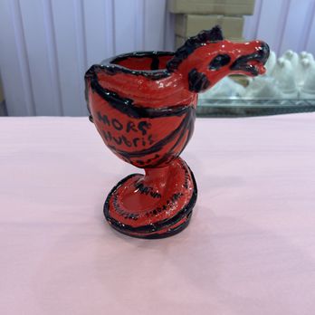All Fired Up - My dragon goblet, painted with ambition granted to me by the patrons of the Winter Park team. - Art Galleries Near Me - Winter Park, Florida All Fired Up - My dragon goblet, painted with ambition granted to me by the patrons of the Winter Park team. - Art Galleries Near Me - Winter Park, Florida