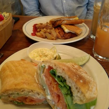 sam a.m - The Atlantic (smoked salmon) and The American (bacon, egg, and cheese) - Cafes Near Me - Jersey City, New Jersey sam a.m - The Atlantic (smoked salmon) and The American (bacon, egg, and cheese) - Cafes Near Me - Jersey City, New Jersey