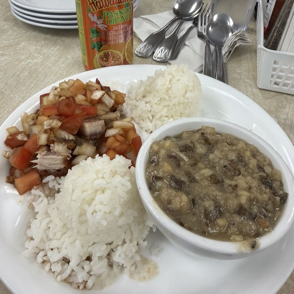2 choice combo with Thelma special and mongo beans 2 choice combo with Thelma special and mongo beans