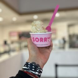 Sorry Not Sorry Creamery - Inspirada  - Iced Lemon Cookie and Ube crunch.
