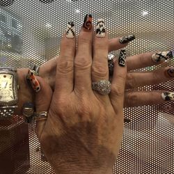 Halloween nail art