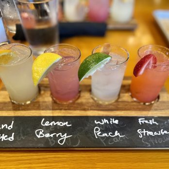 BJ's Restaurant & Brewhouse - Margarita flight - Pizza Near Me - Newark, California
