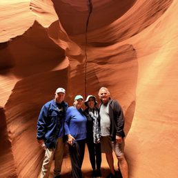 My sister and brother in law who were traveling with us My sister and brother in law who were traveling with us