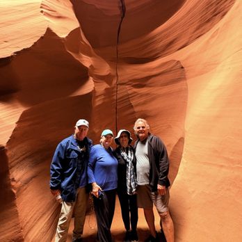Taadidiin Tours - My sister and brother in law who were traveling with us - Walking Tours Near Me - Page, Arizona Taadidiin Tours - My sister and brother in law who were traveling with us - Walking Tours Near Me - Page, Arizona