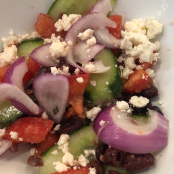 Opa - Greek salad is perfect - Greek Near Me - Waterville, Maine