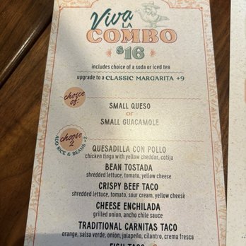Blanco Cocina + Cantina - Viva Combo Menu - Tacos Near Me - Tempe, Arizona Blanco Cocina + Cantina - Viva Combo Menu - Tacos Near Me - Tempe, Arizona